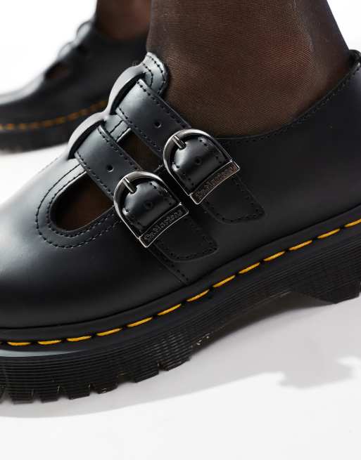 Dr. Martens – 8065 Bex – Czarne gładkie buty Mary Jane ze skóry | ASOS
