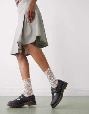 Dr. Martens – 8065 – Czarne skórzane buty Mary Jane | ASOS