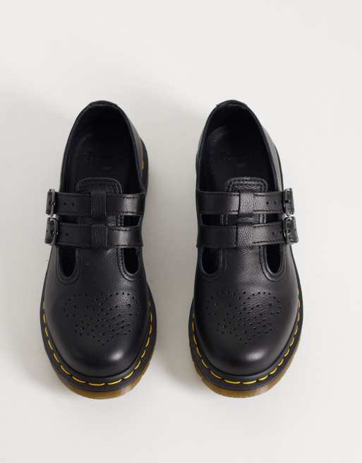 Dr. Martens – 8065 – Mary-Jane-Schuhe aus Leder in Schwarz, 2 von 4