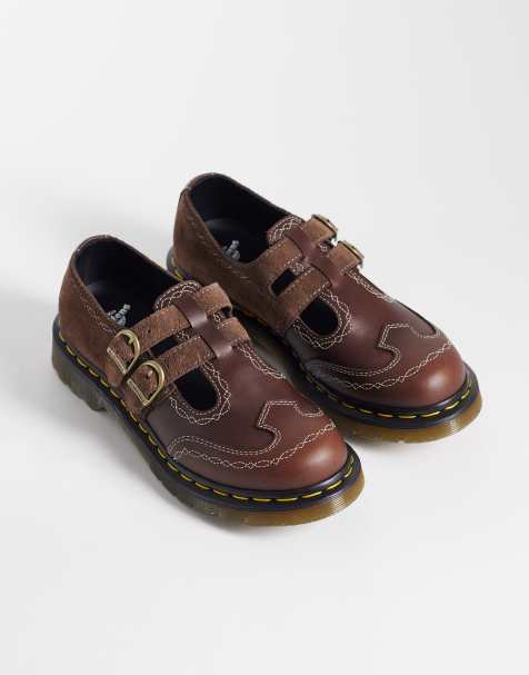 Dr Martens - 8065 Rodeo - Chaussures babies - Marron foncé - view 1