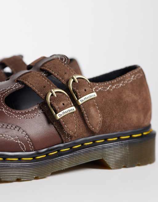 Dr. Martens – 8065 Rodeo – Mary-Jane-Schuhe in Dunkelbraun, 2 von 4