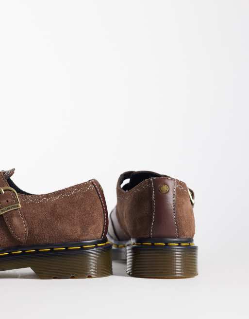 Dr Martens - 8065 Rodeo - Mørkebrune Mary Jane-sko, 3 af 4