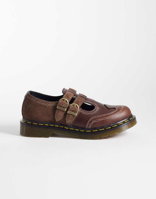 Dr Martens - 8065 Rodeo - Mørkebrune Mary Jane-sko, 4 af 4