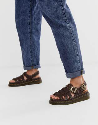 dr martens marrons
