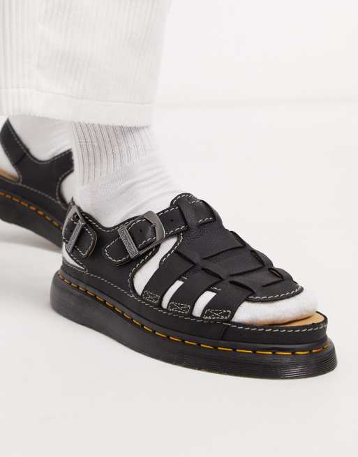 Dr martens 8092 arc sandals best sale in black