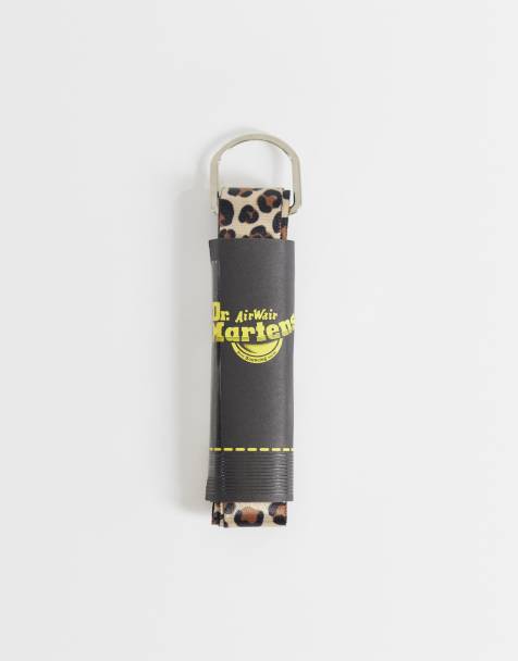 Dr Martens 90cm leopard satin laces - view 1