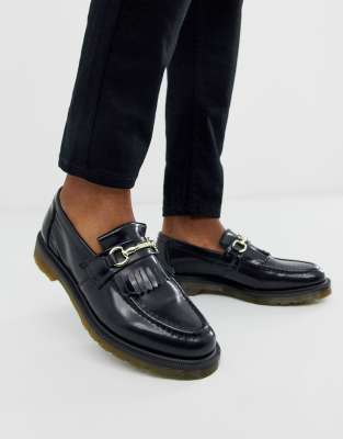 dr martens black loafers