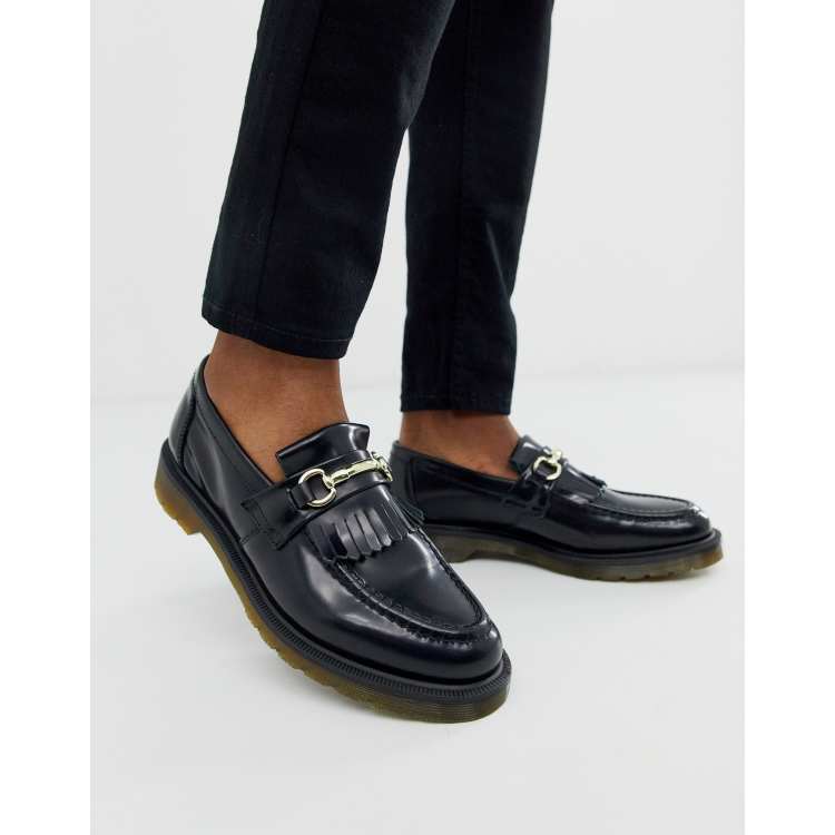 Dr martens adrian hotsell bar loafers in leopard