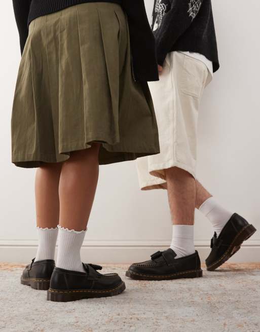 Dr Martens - Adrian Ben - Uniseks loafers met kwastjes in zwart, 4 van 4