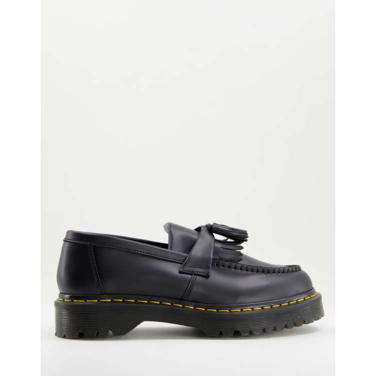 Dr Martens Adrian Bex Loafers in Black Smooth