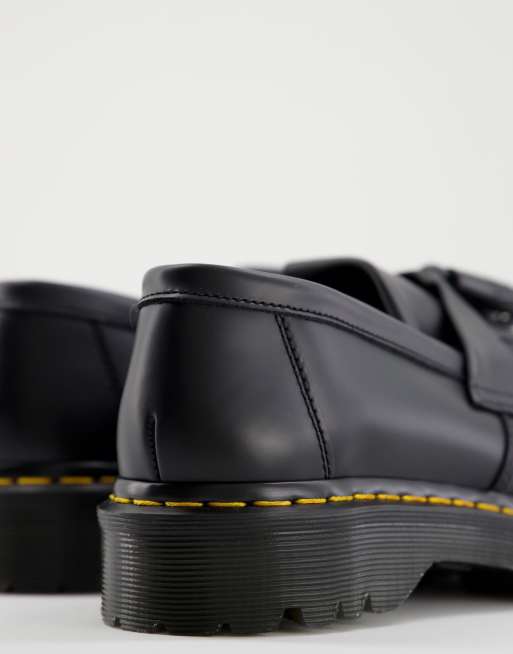 Dr Martens adrian bex loafers in black smooth, 2 of 4