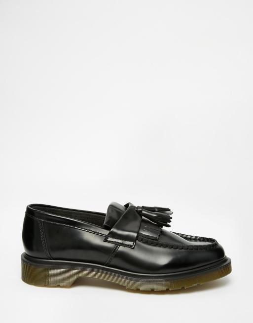 Dr Martens - Adrian - Mocassini neri con nappine, 2 di 4