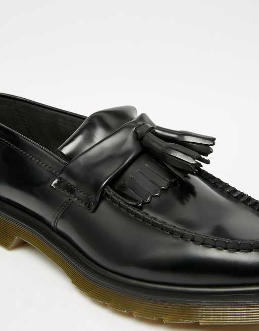 Dr Martens - Adrian - Mocassini neri con nappine, 4 di 4