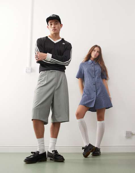 Dr. Martens - Adrian - Mocassini unisex neri lisci lucidi in pelle con nappe - view 1