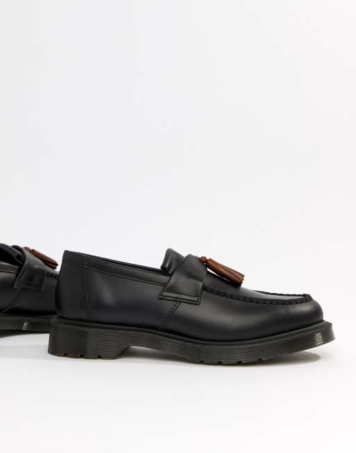 Dr martens - adrian - mocassins à glands on sale - bleu marine