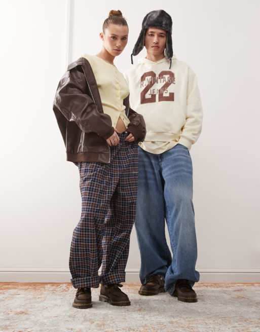 Dr Martens unisex Adrian tassel loafers in dark brown crazy horse