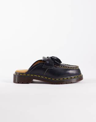 Dr. Martens - Adrian - Mules in Schwarz mit Quasten