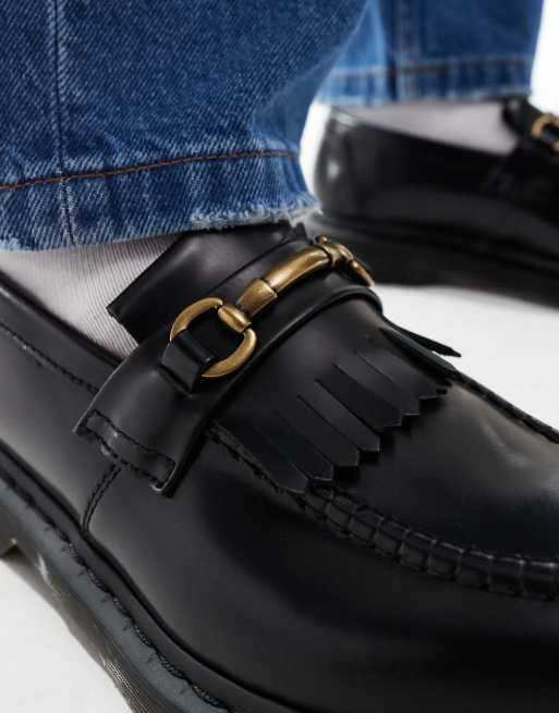 Dr Martens Adrian snaffle loafers in black | ASOS