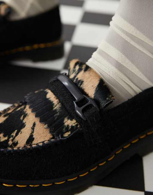Dr Martens Adrian snaffle suede loafers in black | ASOS