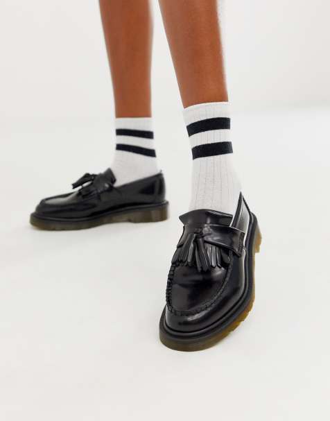Dr Martens – Adrian – Tassel-Loafer in Schwarz