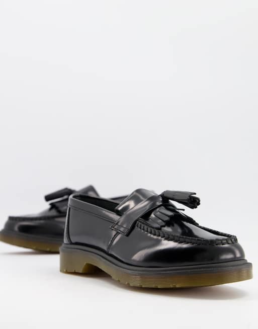 Dr Martens adrian tassel loafers in black | ASOS