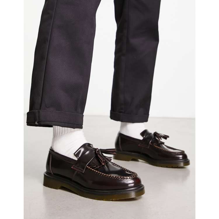 Dr martens oxblood sales loafers