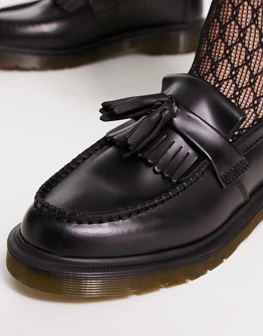 Dr Martens Adrian tassle loafer in black ASOS