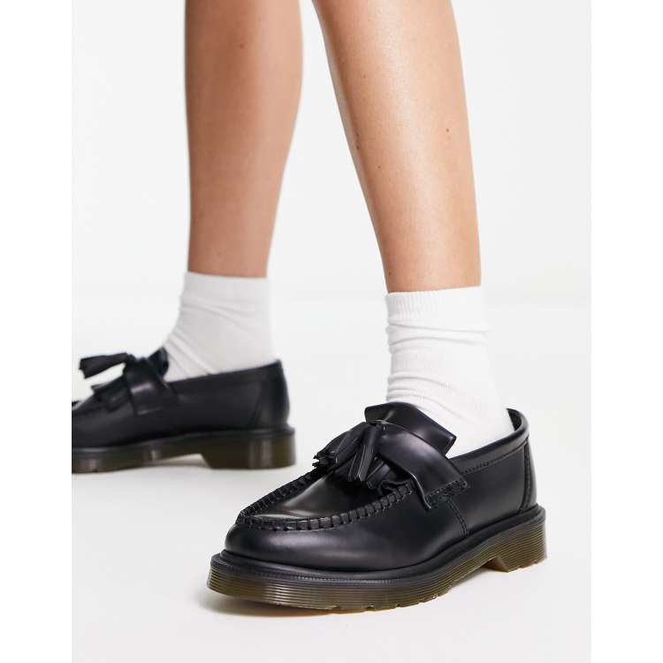 Dr Martens Adrian tassle loafer in black ASOS