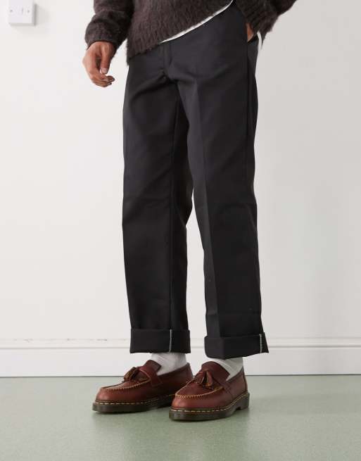 Dr. Martens - Adrian YS - Mocassini marroni con nappe, 4 di 4