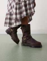 Bottes Chelsea Dr. Martens 2976 Leonore En Cuir Marron - Taille 11 US (45 EU) - Neuf Sans Boîte