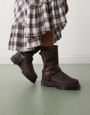 Dr Martens - Anistone Hi - Stiefel in Braun-Brown
