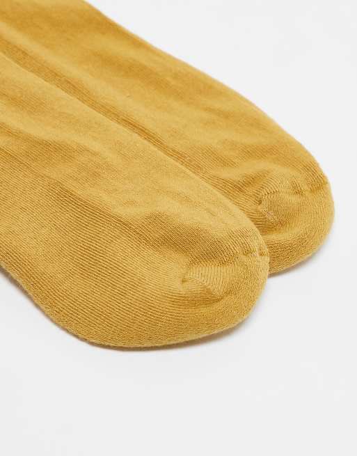 Martens Athletic Calzini unisex gialli e rossi con logo ASOS