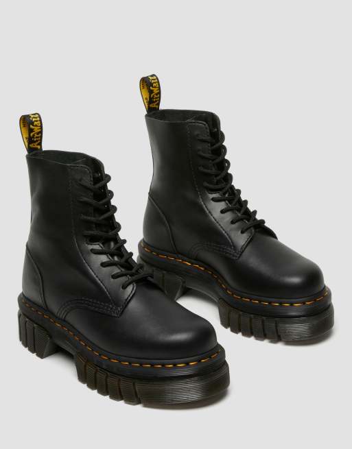 Doc martens sale with black sole