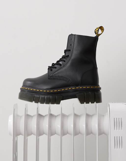 Dr. Martens - Audrick - Bottines à lacets et 8 œillets avec semelle chunky - Noir, 2 de 4