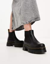 ASOS DESIGN Cruise multi strap knee high boots in black