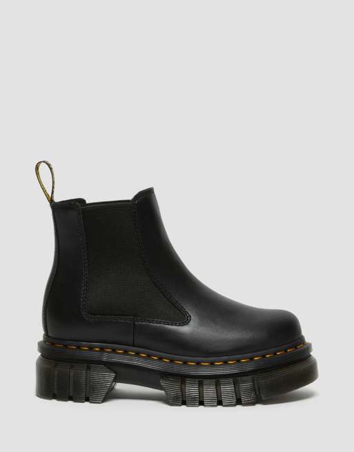 Dr Martens Audrick Chelsea chunky flat Chelsea boots in black ASOS