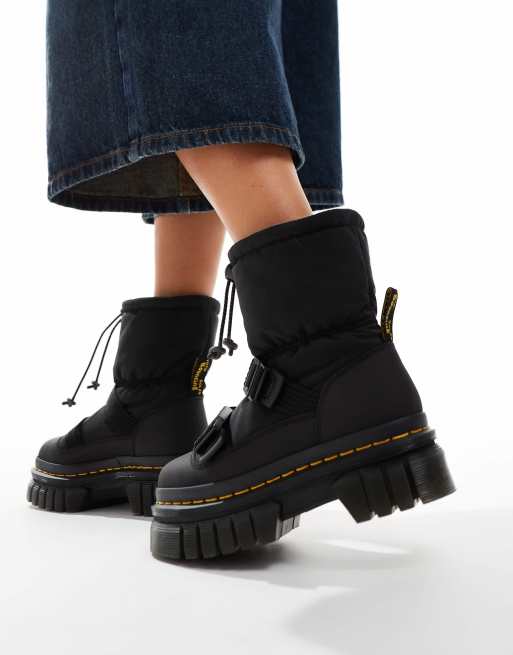Dr Martens Audrick padded low boots in black | ASOS