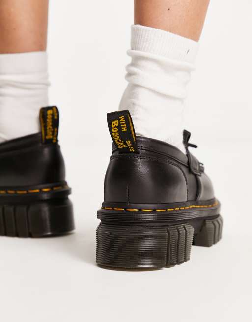 Dr Martens Audrick tassel loafers in black | ASOS