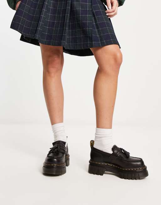 【ウォニョン着用】Dr.Martens AUDRICK LOAFER UK3 Dr Martens Audrick tassel loafers in black | ASOS