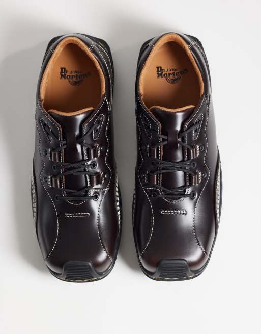 Dr Martens Aurix 5 eye shoes in spiced brown, 2 of 4