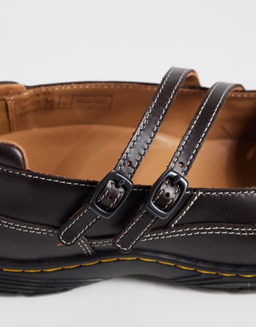 Dr Martens - Aurix - Scarpe Mary Jane marrone speziato, 4 di 4