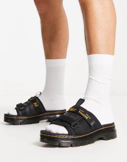 Dr Martens Ayce Slide Sandals in Black ASOS