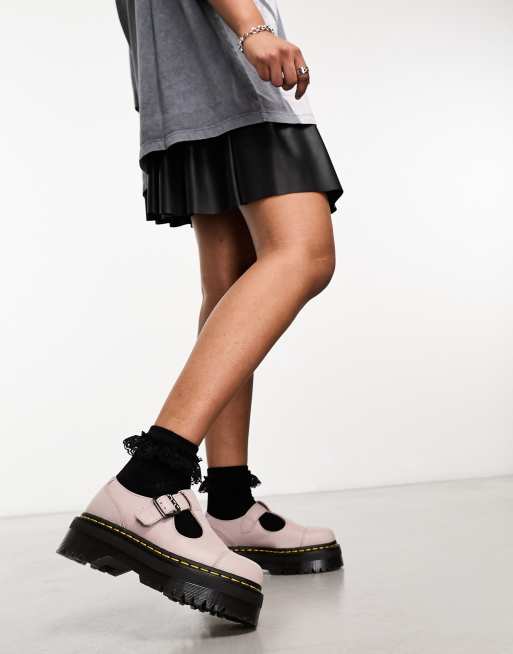 Dr. Martens - Bethan - Babies en cuir Pisa - Crème, 4 de 4