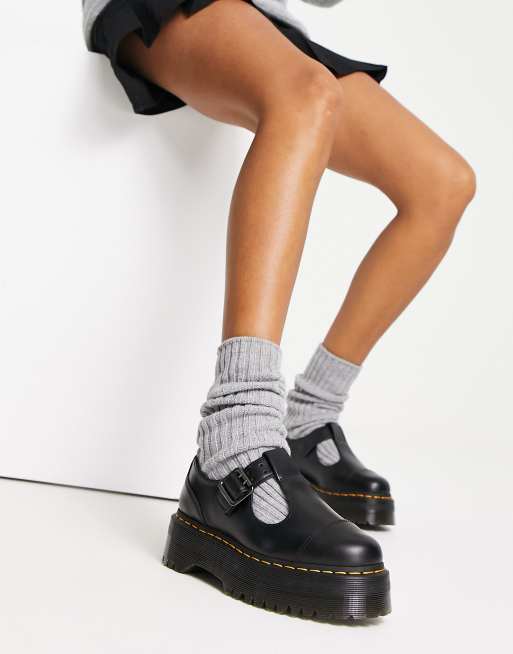 Dr martens mary jane hotsell shoes black