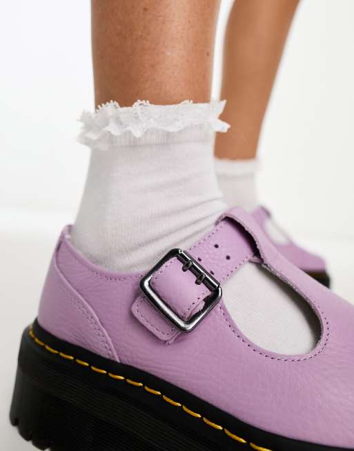 Lilac doc hotsell martens shoes