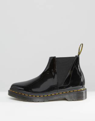 dr martens noir brillant