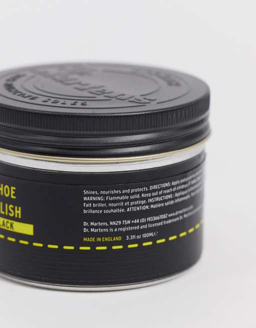 Dr martens cheap black shoe polish