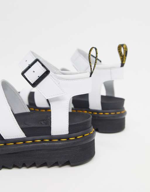 Doc marten outlet sandals white