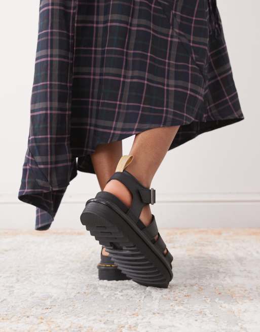 Dr Martens – Blaire – Schwarze, vegane Sandalen mit dicker Sohle, 2 von 4