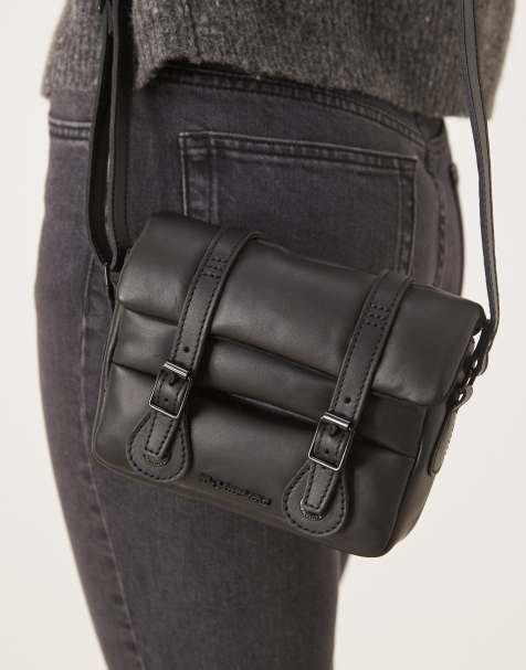 Dr Martens - Borsa a cartella imbottita nera da 7" - view 1